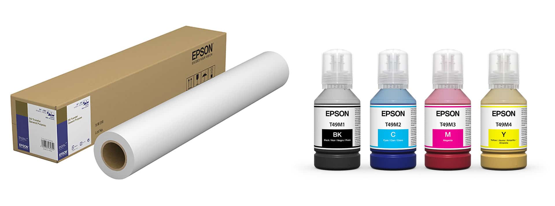 Tintas para Sublimacion, Papel para Sublimacion, Consumibles para Sublimacion Epson